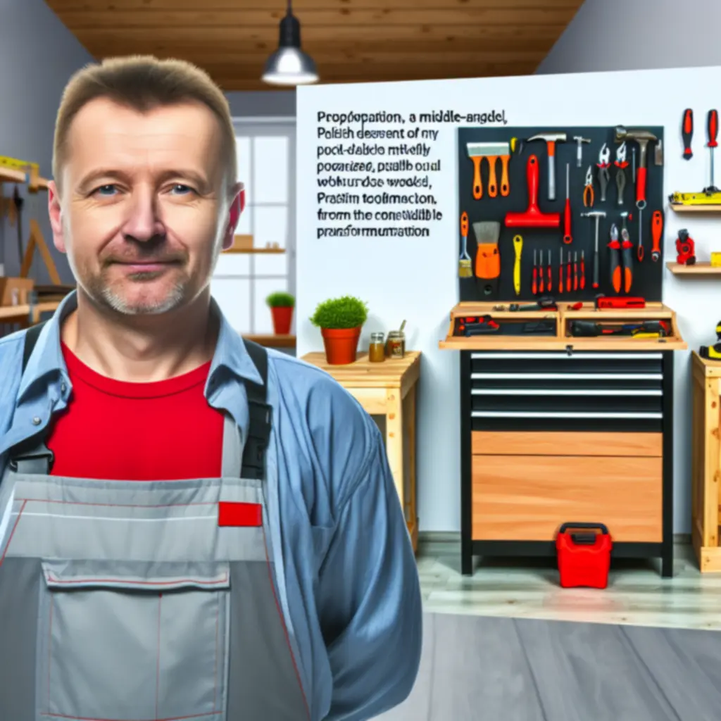 Zmodernizowany domowy warsztat polskiego majsterkowicza