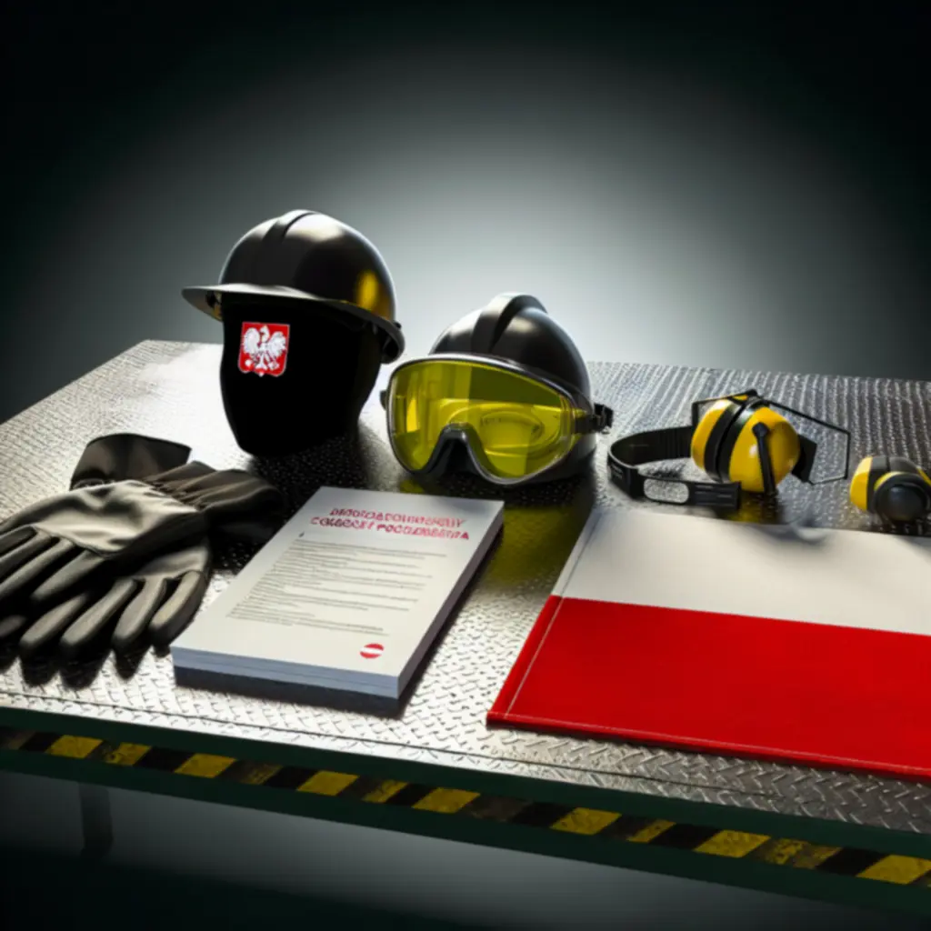 Profesjonalny sprzęt ochronny używany w warsztacie