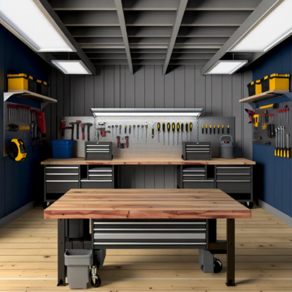 Nowocześnie zorganizowany warsztat z profesjonalnym wyposażeniem od Toolvexar